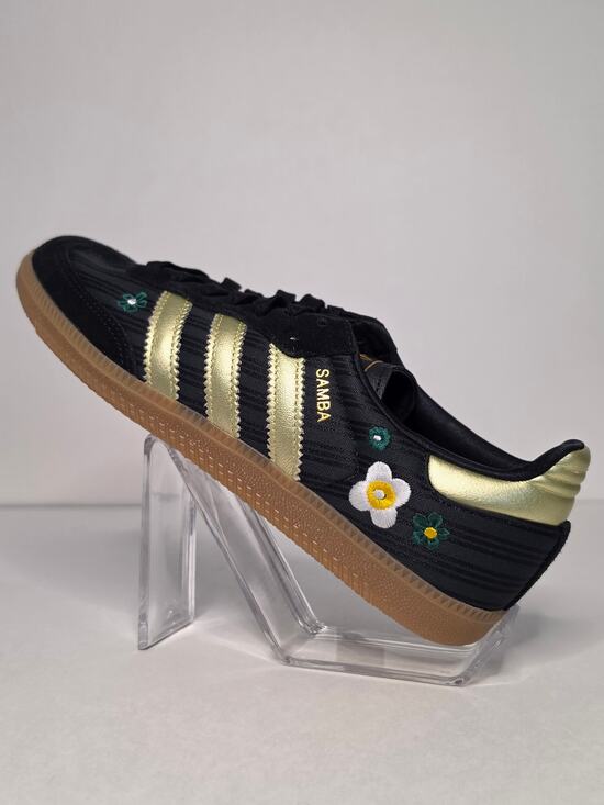 adidas Shoes - Adidas Samba OG x Liberty London Women’s 8 Black/Gold Floral – New in Box